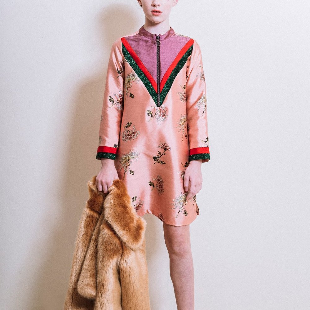 Scotch R'Belle Oriental Inspired Dress